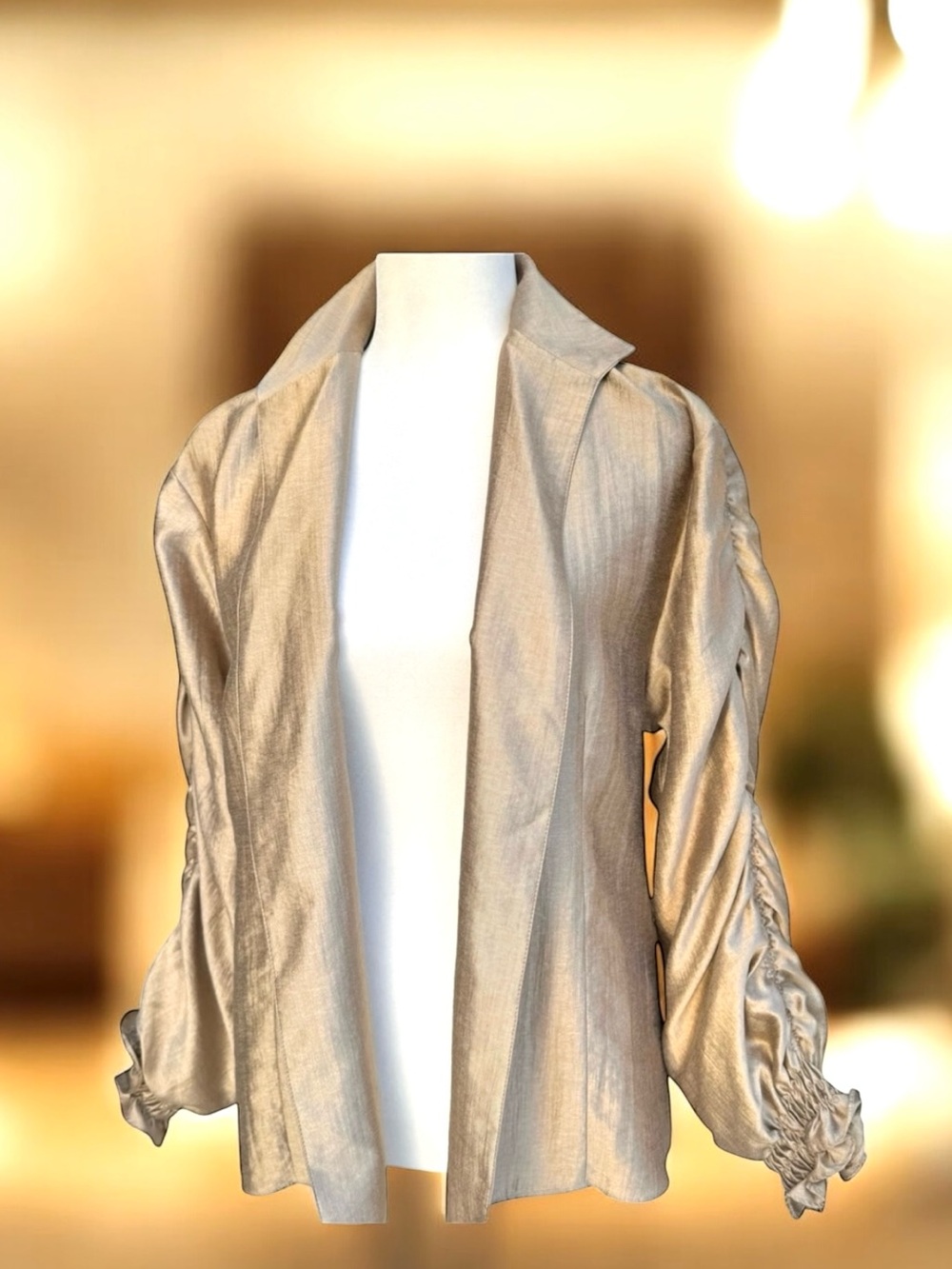 🆕 Lafayette 148 New York Blazer Bronze Jacket